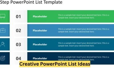 Creative PowerPoint List Ideas