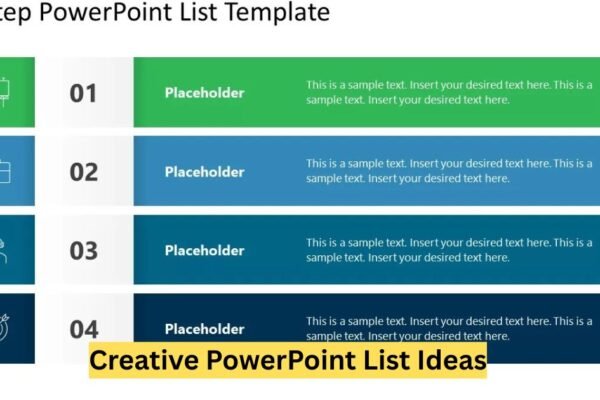 Creative PowerPoint List Ideas